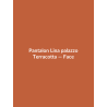 Pantalon Lina palazzo — Terracotta, vue face