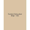 Pantalon Fatima plissé — Beige, vue dos