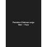 Pantalon Chaimae cargo — Noir, vue face