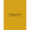 Ensemble Lamia crochet — Moutarde, vue dos