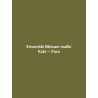 Ensemble Btissam maille — Kaki, vue face