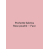 Pochette Sabrina — Rose poudré, vue face