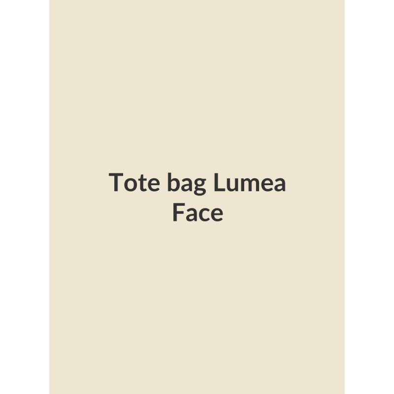 Tote bag Lumea, face