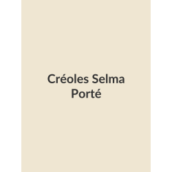 Créoles Selma, porté