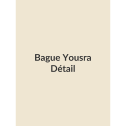 Bague Yousra, détail