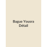 Bague Yousra, détail