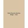 Robe Dounia chemise — Beige, vue dos