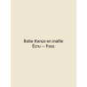 Robe Kenza en maille — Écru, vue face