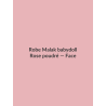 Robe Malak babydoll — Rose poudré, vue face