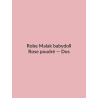 Robe Malak babydoll — Rose poudré, vue dos