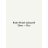 Robe Malak babydoll — Blanc, vue dos