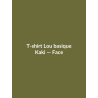 T-shirt Lou basique — Kaki, vue face