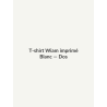 T-shirt Wiam imprimé — Blanc, vue dos